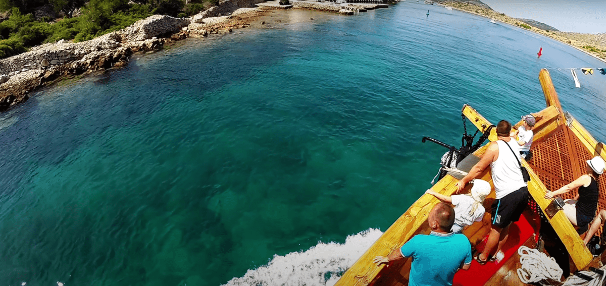 Boat trip, Boat excursion, Boat tour, NP Kornati ,Zadar, Croatia