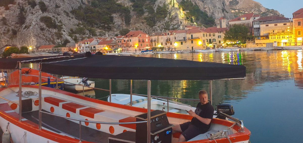 Boat excursion Omis, Cetina Canyon Croatia