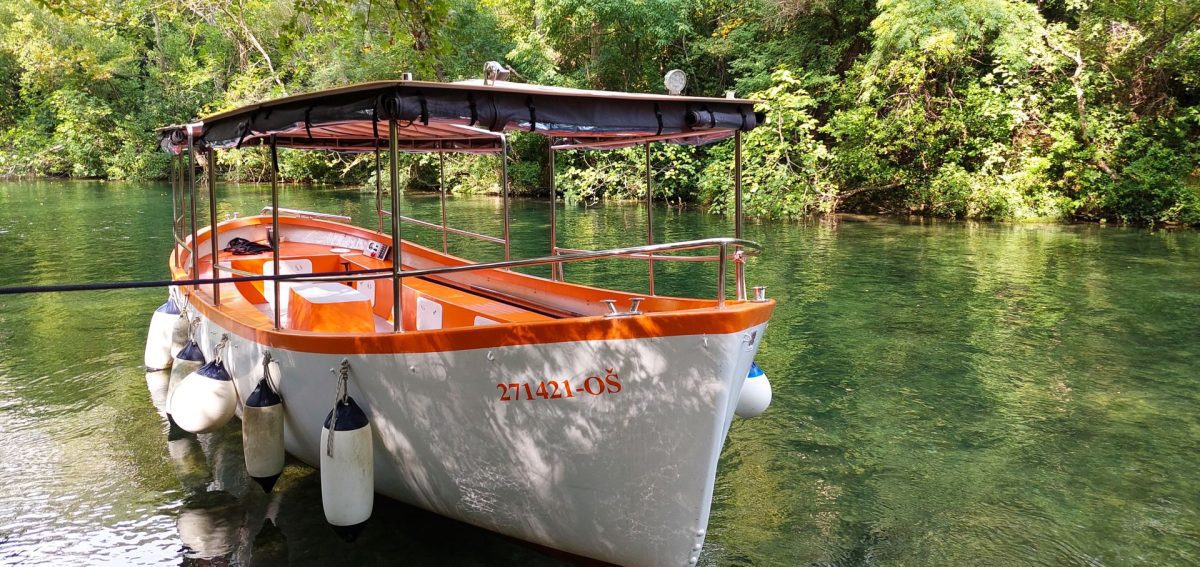 Boat excursion Omis, Cetina Canyon Croatia