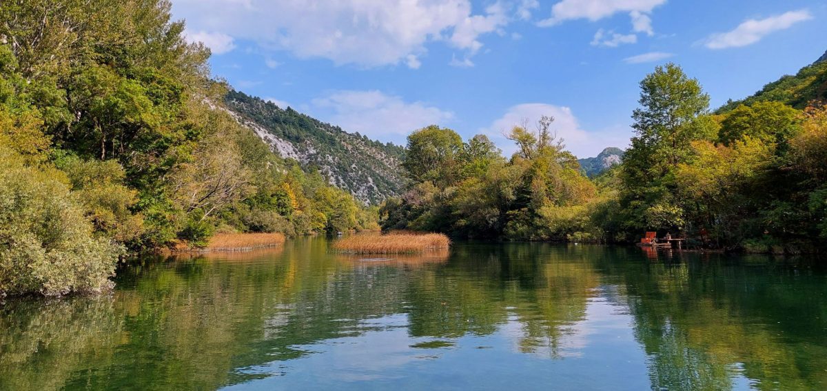 Bootsfahrt Omiš, Kroatien