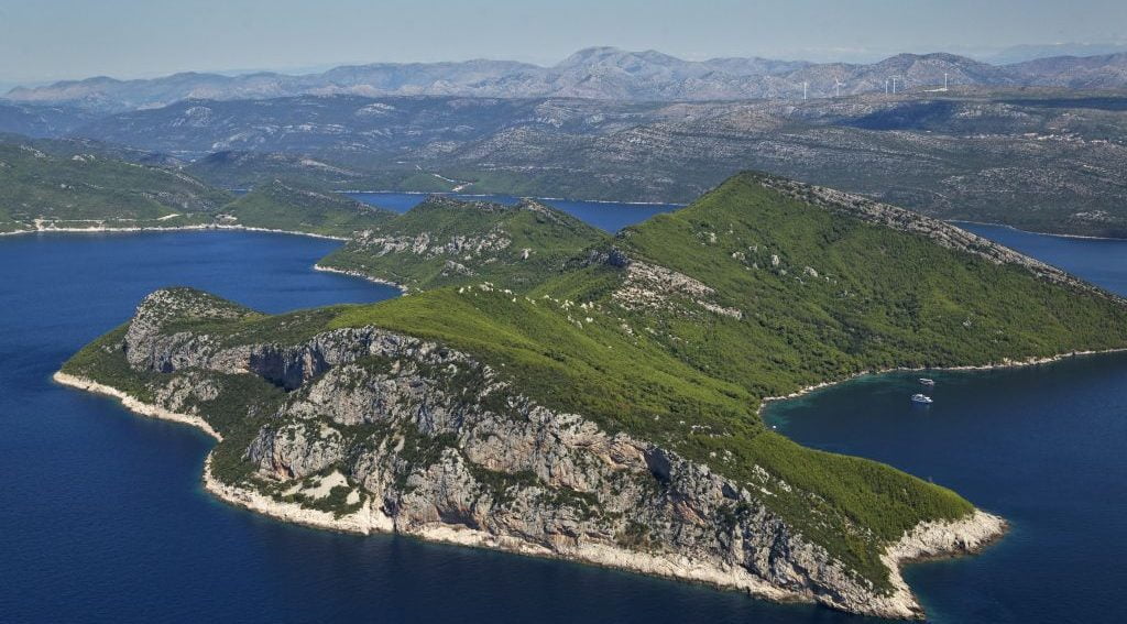 Dubrovnik boat excursion , Elaphiti , Croatia