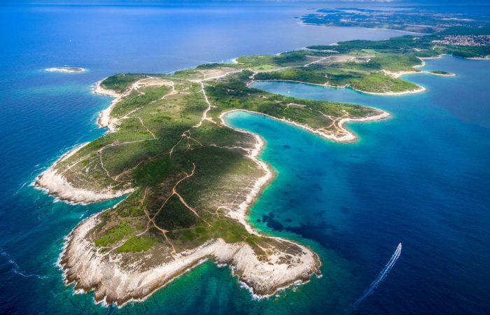 Cape Kamenjak, boat trip Medulin, Istria, Croatia