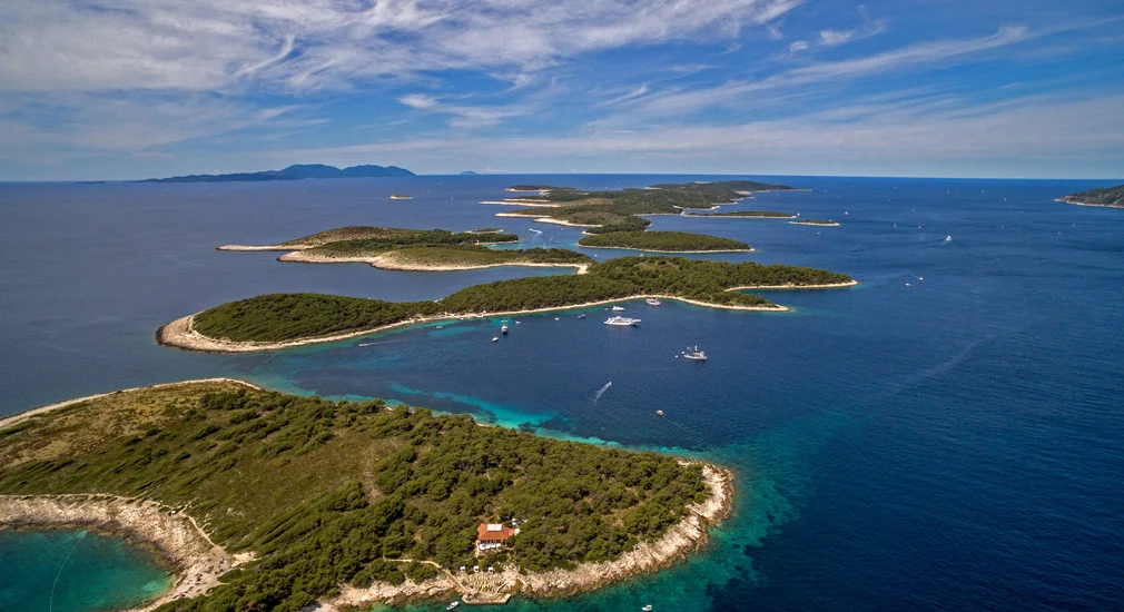 Hvar Gita in barca di un giorno, Pakleni otoci (isole pakleni)