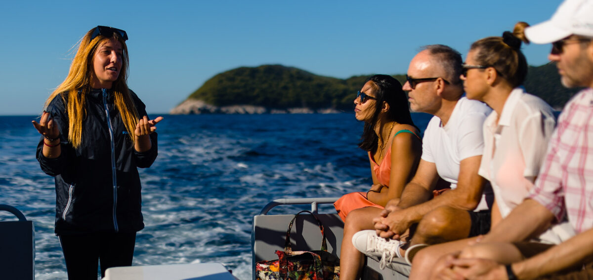 izlet brodom, boat trip, bootstour, escursione in barca Dubrovnik,