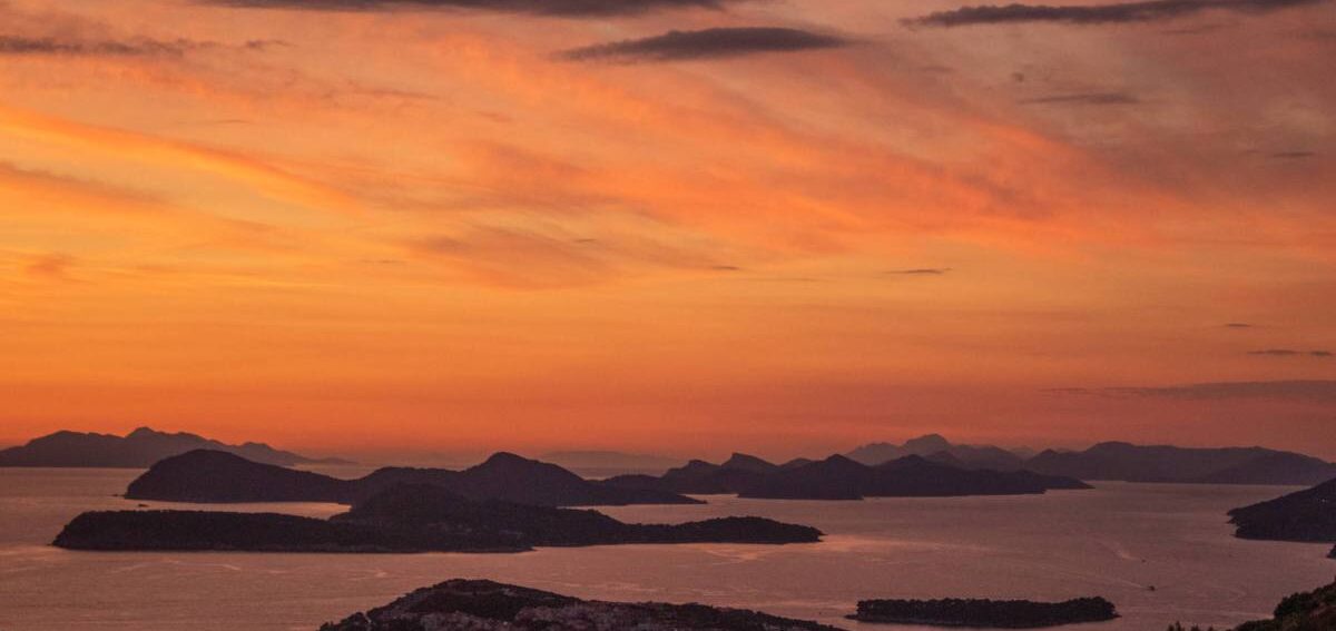 dubrovnik sunset